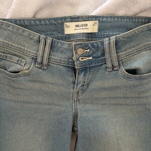 Hollister Women's Sky Blue Boot Cut Jeans